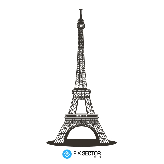 Eiffel tower vector art