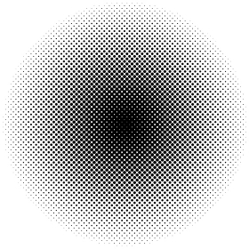 Circle dot pattern vector image