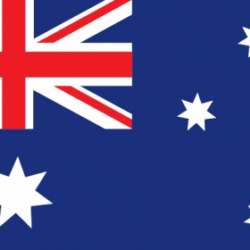 Australia flag free vector