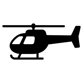 Free helicopter icon vector png