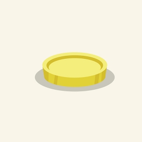 Gold coin free vector