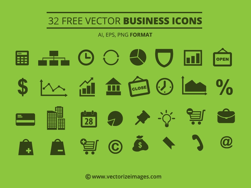 Free Vector Business Icons