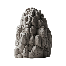 Free mountain rock photo png AI generated