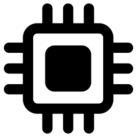Free processor icon vector png