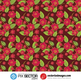 Pattern floral color