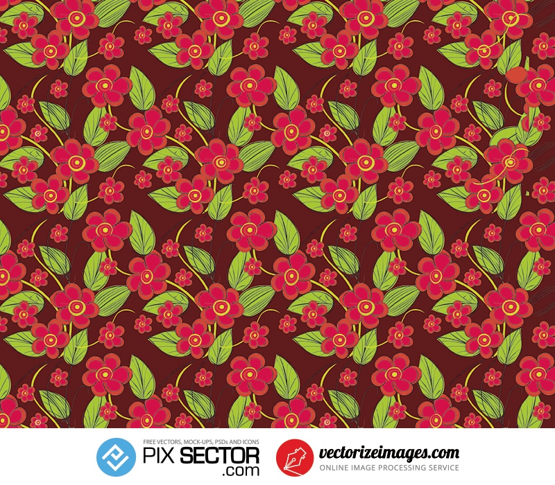 Pattern floral color