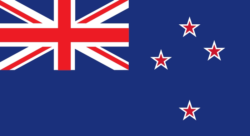 New zealand flag free vector