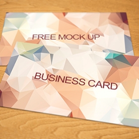 Free business card mockup psd download