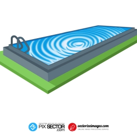 Free vector swimming pool clipart
