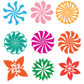 Free Flower Vector bundle