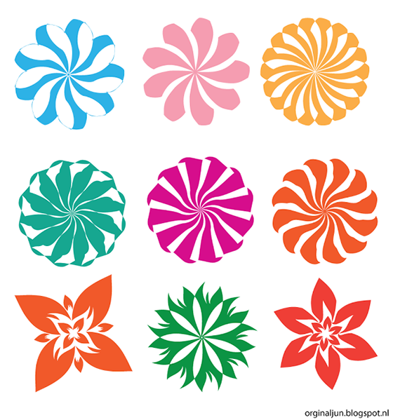 Free Flower Vector bundle