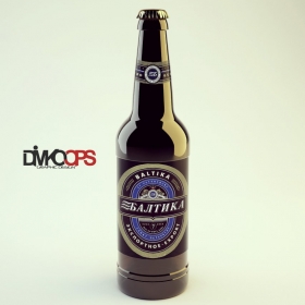 Bottle Beer mockup free