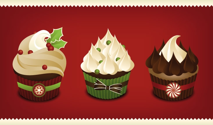 Christmas Cupcakes