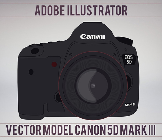 Canon camera vector free