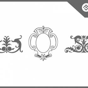 Free vector ornament mini pack