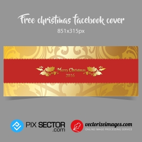 Christmas facebook cover 2016