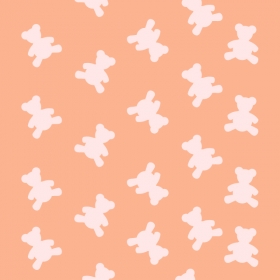 Teddy Bear Pattern free vector