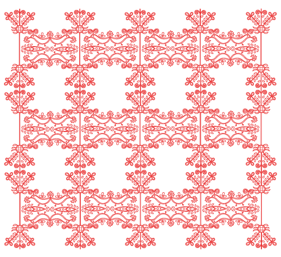 Free folk pattern vector png cad