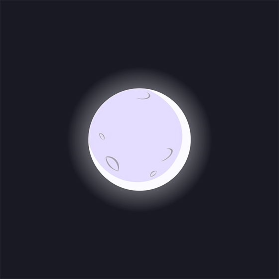 Moon free vector