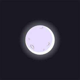 Moon free vector