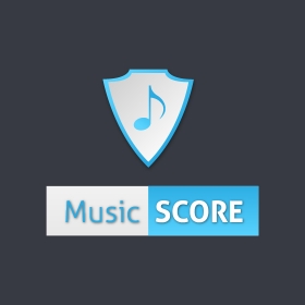 Free vector music logo
