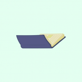 Opened book vector