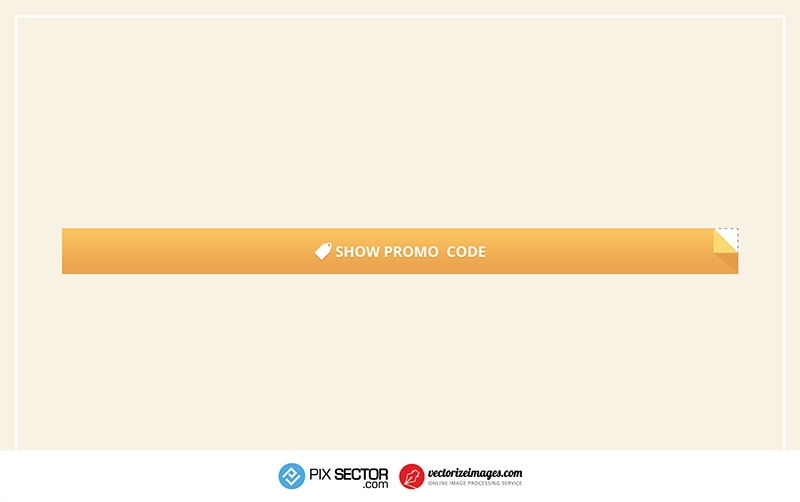 Show promo code free vector graphic