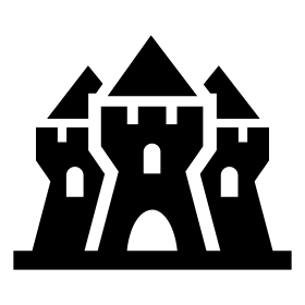 Free castle icon vector png