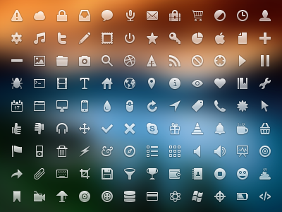 Free multimedia mini icon set