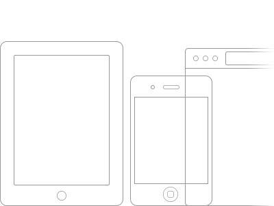 Minimal iOS Browser Frames