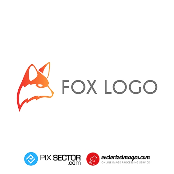 Free vector fox logo