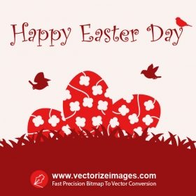 Happy Easter Vector Art