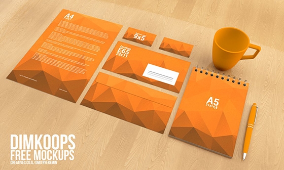 Branding mockup free