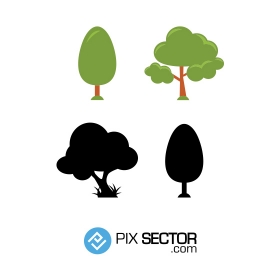 Free vector trees