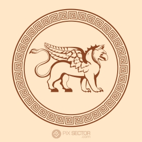 Free hippogryph vector art