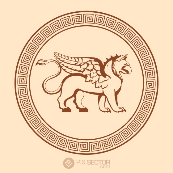 Free hippogryph vector art