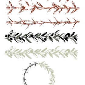 Crown of thorns free vector