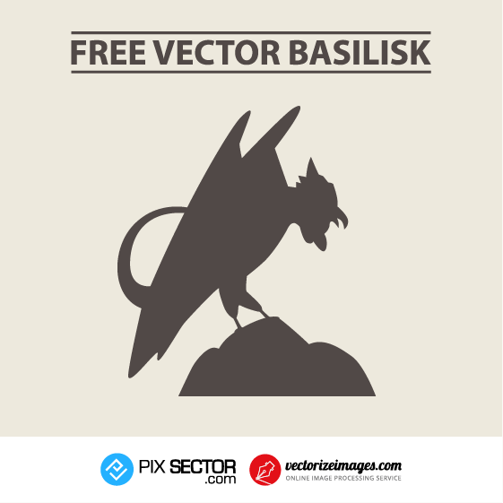 Basilisk Free Vector