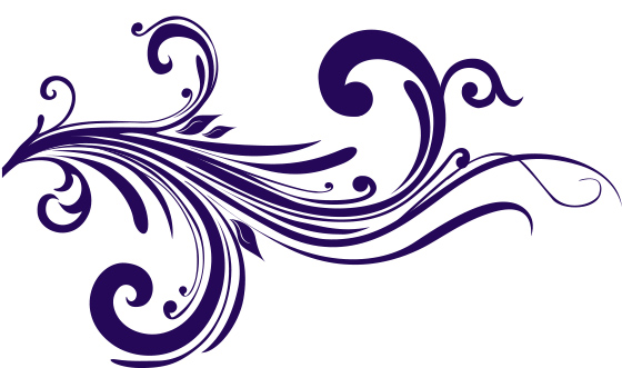 Blue Vector Swirl