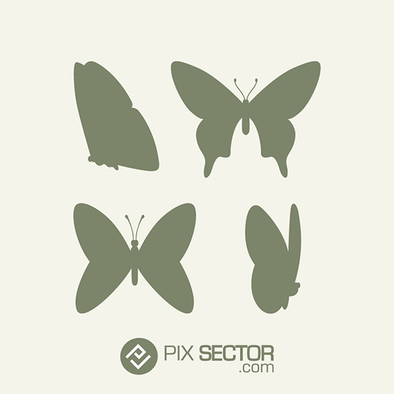 Butterfly Free Vector AI