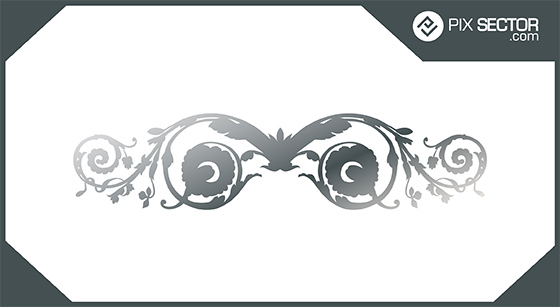Free Metal Vector Ornament